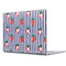 Bouffants and Broken Hearts Strawberries and Stripes Pixelbook Skin